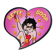 Betty Boop Heart Wall Clock